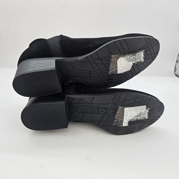 Kenneth Cole Reaction Side EZ-ON Ankle Booties Black Suede Women’s Size 9.5 - Picture 10 of 15